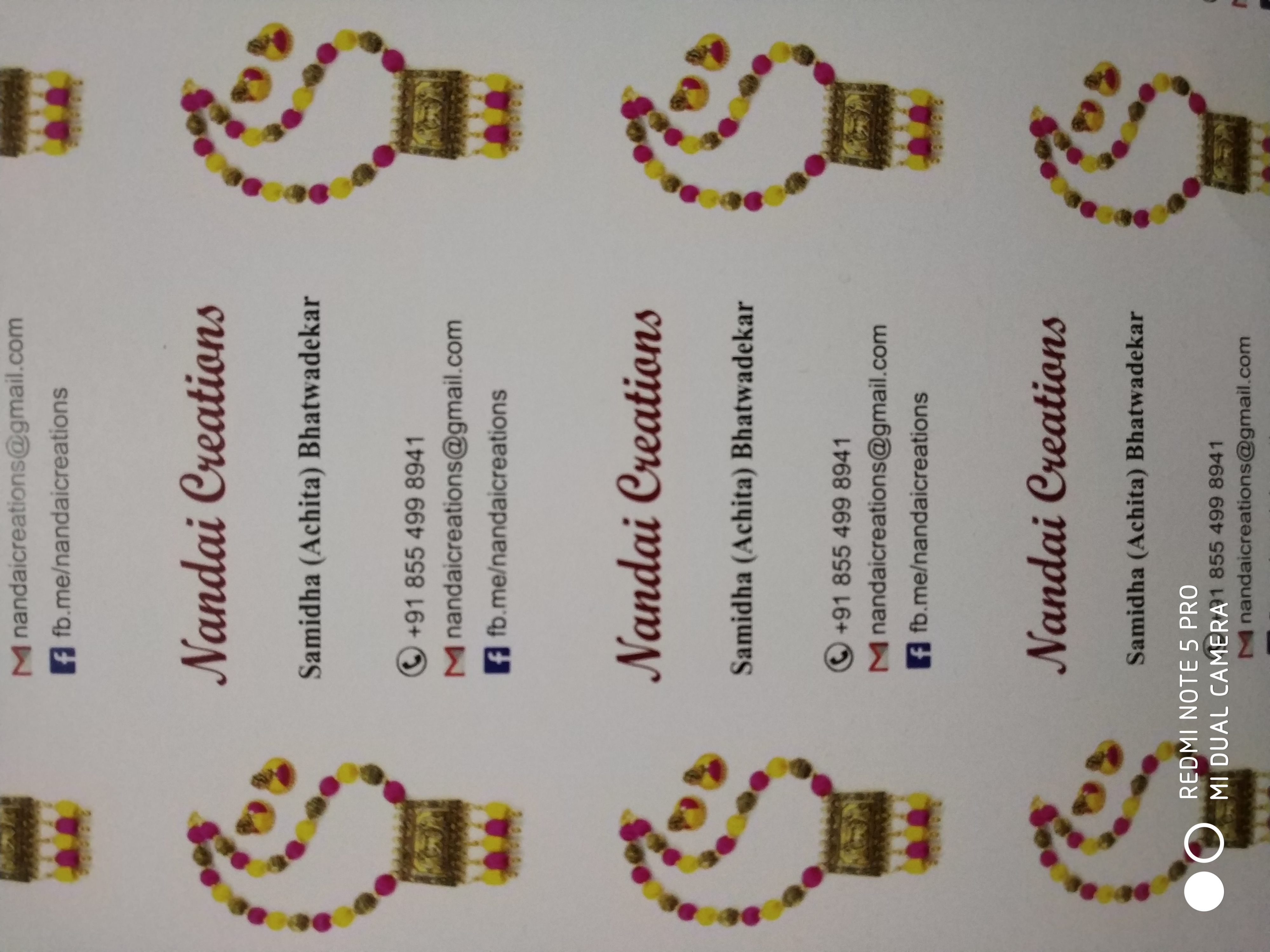 Nandai creations logo